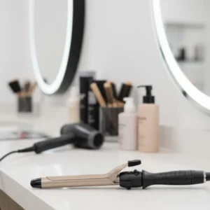 Kalın Bukleler İçin 25 Mm Saç Maşası Seramik Plakalı 230 Derece