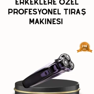 Kompakt Şarjlı Saç Sakal Tıraş Makinesi Kuru Kullanım Özellikli