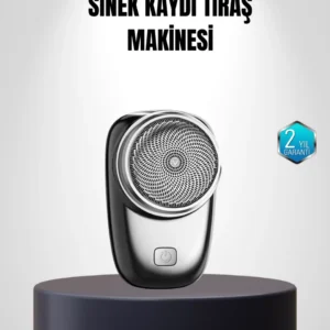 Şarjlı Mini Tıraş Makinesi – Hassas Ciltlere Uygun, Su İle Yıkanabilir, Kompakt Tasarım