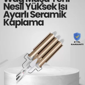 Bukle Saç Maşası – Kolay Kullanım, Sağlıklı Bukleler Yüksek Isılı