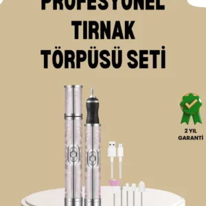 Usb Şarjlı Profesyonel 20.000 Rpm Elektrikli Oje Sökücü Ve Tırnak Bakım Aleti