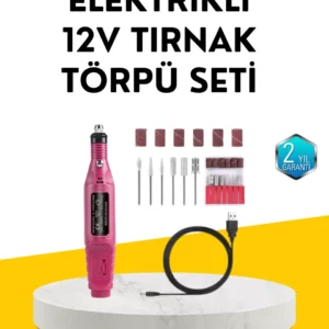 12v Çok Fonksiyonlu Tırnak Bakım Cihazı