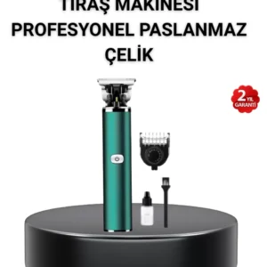 180 Dakika Kullanım Süreli Şarjlı Tıraş Makinesi – Hızlı Şarj, Usb Girişli, Yüksek Kapasiteli