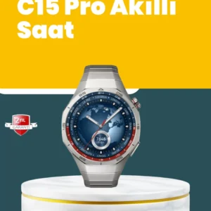 Akıllı Saat Nabız Ölçer, Adım Sayar Ve Uyku Takip Özellikli