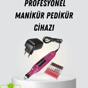 Profesyonel Tırnak Manikür Aleti – Şarjlı, Ayarlanabilir Hız, Düşük Titreşim Ve Sessiz Motor Teknolojisi