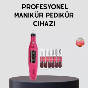 Tırnak Matkap Makinesi – Profesyonel Manikür Pedikür Cihazı, Ayarlanabilir Hız Ve Sessiz Çalışma