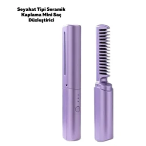 Şarjlı Saç Düzleştirici Tarak