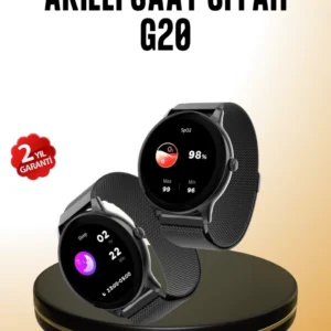 Bluetooth Akıllı Saat G20 Mini – Adım Sayar, Kalori Ölçer, Kalp Atışı Takibi