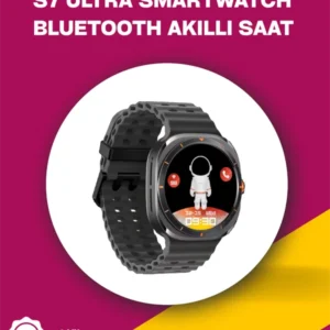 Mikrofon Ve Hoparlörlü Akıllı Saat | Takvim, Titreşim, Kronometre Özellikli