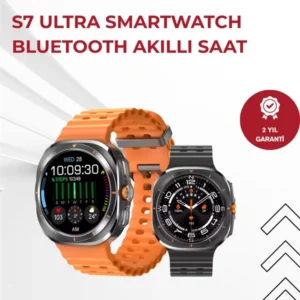 Toza Ve Suya Dayanıklı Unisex Akıllı Saat | Renkli Ekran | Mikrofonlu Model