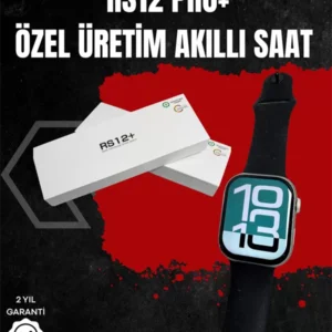 Rs12 Pro+ Titanyum Kasa Akıllı Saat – Uyku Ve Nabız Takibi, Suya Dayanıklı, Bluetooth Arama