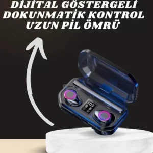 Yeni Nesil Akıllı Saat Ve Bluetooth Kulaklık Kampanyası Dijital Göstergeli Powerbankli