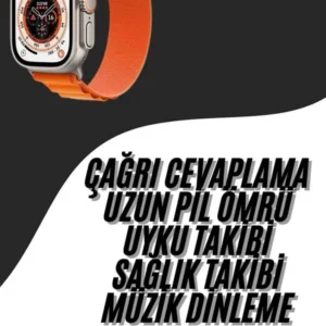 Yeni Nesil Akıllı Saat Çok Yönlü Titreşimli 49 Mm Android Ve İos Uyumlu