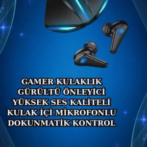 Gamer Kulaklık Ve Çok Kordonlu Akıllı Saat Gürültü Önleyici Gps Desteği