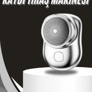 Kablosuz Tıraş Makinesi Günlük Hızlı Taşınabilir Şarjlı Yuvarlak Paslanmaz Çelik