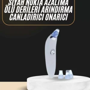 Siyah Nokta Temizleme Cihazı 4 Başlıklı Vakumlu Pilli Ölü Deri Arındırma
