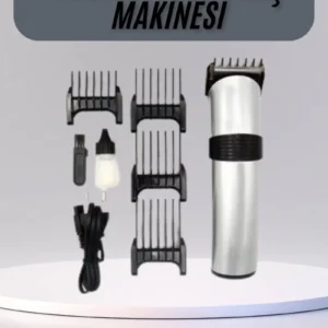 Hassas Ciltlere Özel Saç Sakal Ve Vücut Kuaför Tipi Şarjlı Tıraş Makinesi