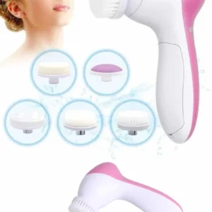 5 Başlıklı Cilt Temizleme Cihazı Ultra Kaliteli Yumuşak Kırşıklık Karşıtı