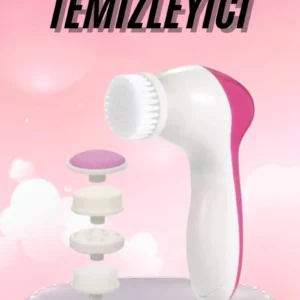 5 Başlıklı Titreşimli Cilt Temizleme Seti Canlandırıcı Ve Onarıcı