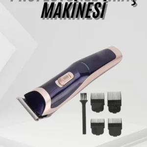 Tıraş Makinesi 4 Başlıklı Paslanmaz Çelik Bıçaklı Tüm Saç Tiplerine Uygun