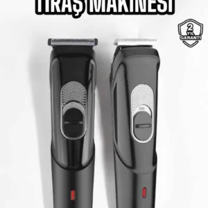 Saç Sakal Lazer Epilasyon Öncesi Tüy Kısaltma Makinesi Unısex 4 Taraklı