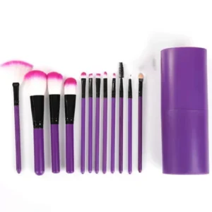 12 Parça Profesyonel Makyaj Fırça Seti