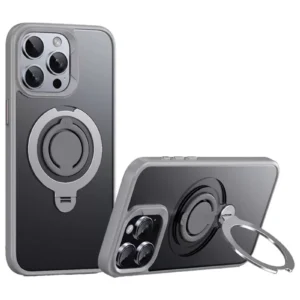 Joko İphone 15 Pro Max Avatar 360 Dönen Magsafe Kapak - Titan Gri