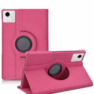 Newface Huawei Honor Pad X9a 360 Tablet Deri Kılıf - Pembe