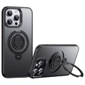 Joko İphone 15 Pro Max Avatar 360 Dönen Magsafe Kapak - Siyah