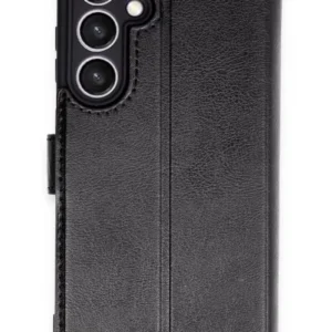 Newface Samsung Galaxy S24 Fe Kılıf Trend S Plus Kapaklı Kılıf - Siyah