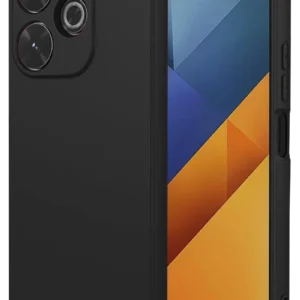 Newface Xiaomi Redmi 13 4g Kılıf Nano İçi Kadife Silikon - Siyah