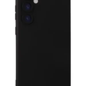 Newface Samsung Galaxy S24 Plus Kılıf Nano İçi Kadife Silikon - Siyah