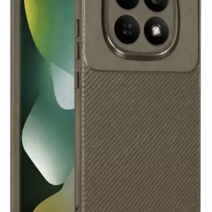 Newface Xiaomi Redmi Note 15 Pro 4g Auto Focus Karbon Kapak - Kahverengi