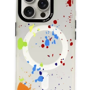 Joko İphone 16 Pro Max Colorful Magsafe Kapak - Şeffaf