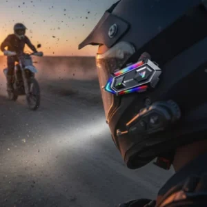 Çift Gürültü Azaltmalı Motosiklet Kask Telsiz Kulaklık