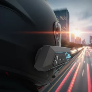 Su Geçirmez Motosiklet Kask Kulaklık 1000mah Batarya