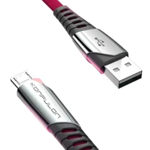Konfulon Dc16 Micro Usb Kablo 1m 2.4a - Kırmızı