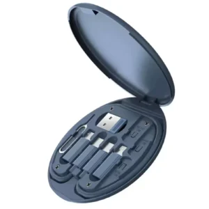 Konfulon Sn06 3in1 Kablo Ve Kart Düzenleyici - Mavi