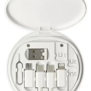 Konfulon Sn06 3in1 Kablo Ve Kart Düzenleyici - Beyaz