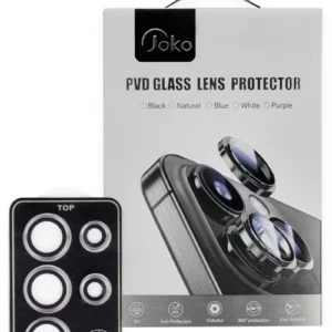 Joko Samsung Galaxy S24 Ultra Pvd Metal Kamera Lens - Pembe