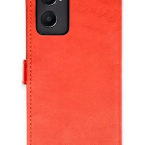 Newface Oppo A96 Kılıf Trend S Plus Kapaklı Kılıf - Kırmızı