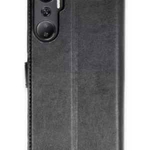 Newface İnfinix Hot 20 Kılıf Trend S Plus Kapaklı Kılıf - Siyah