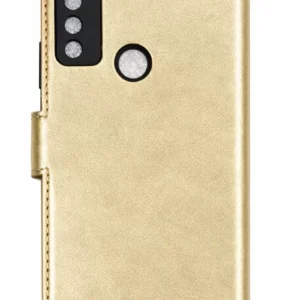 Newface Tcl 20 Se Trend S Plus Kapaklı Kılıf - Gold