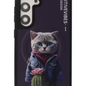 Joko Samsung Galaxy S24 Fun Magsafe Kapak - Derin Mor