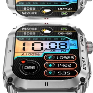 Joko Od3 2.1 İnç Ips Ekran Ip68 Su Geçirmez Konuşma Ve Nfc Özellikli Akıllı Saat - Gümüş