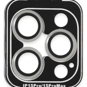 Joko İphone 15 Pro Max Pvd Metal Kamera Lens - Gümüş