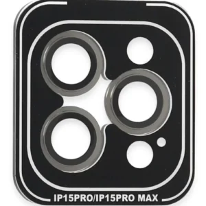 Joko İphone 15 Pro Max Pvd Metal Kamera Lens - Gri