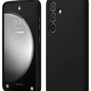 Newface Samsung Galaxy S24 Fe Kılıf First Silikon - Siyah