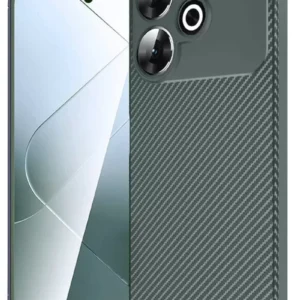 Newface Xiaomi Redmi 13 4g Kılıf Auto Focus Karbon Kapak - Koyu Yeşil