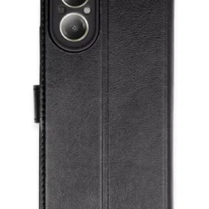 Newface Realme 12 Lite Kılıf Trend S Plus Kapaklı Kılıf - Siyah